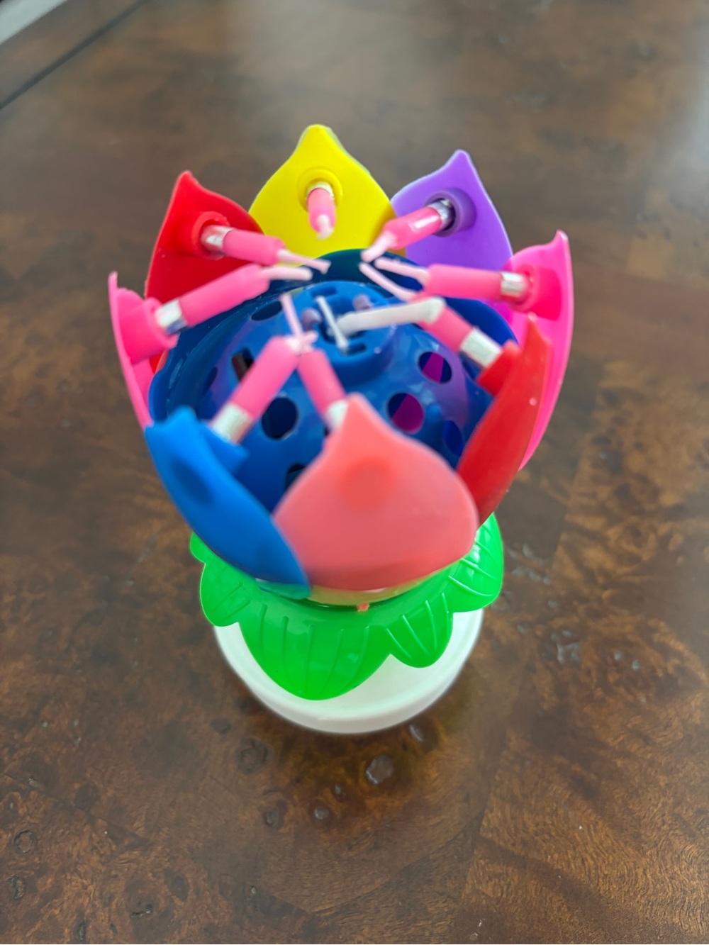 Lotus Spinning Opening  Music Candle